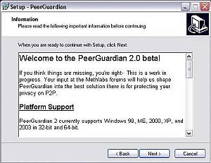 PeerGuardian 2